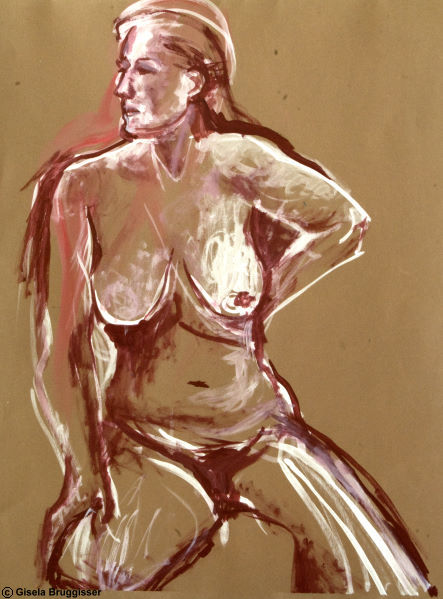 Akt, Michelle hockt