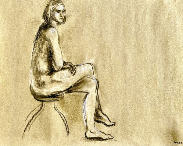 Ausstellung Akt - Skizze und Skulptur