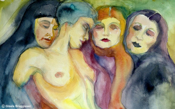 Vier obskure Damen